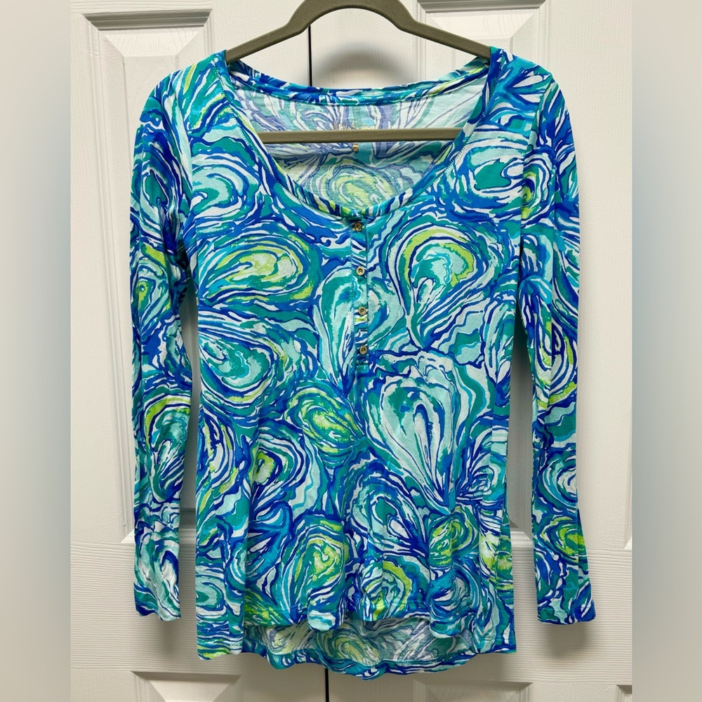 Lilly Pulitzer Sorella Long Sleeve Top